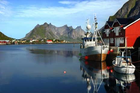 Norwegen, glasklare Fjorde, saubere Luft